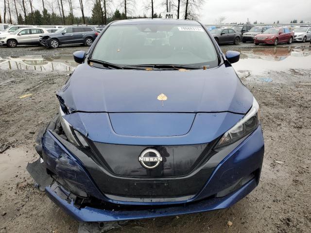 1N4AZ1BV8PC557004 - 2023 NISSAN LEAF S BLUE photo 5