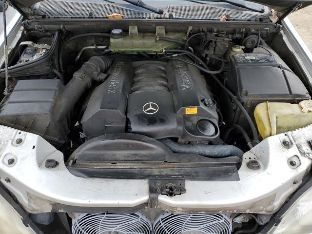 4JGAB72E5YA176365 - 2000 MERCEDES-BENZ ML 430 SILVER photo 12