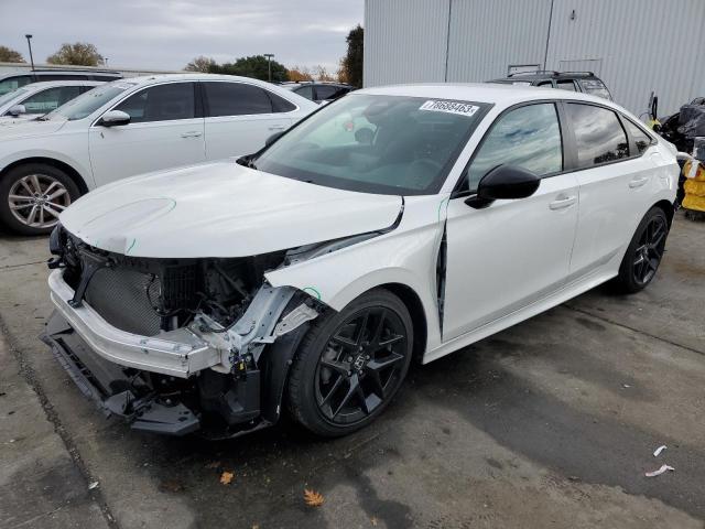 2HGFE2F56PH547274 - 2023 HONDA CIVIC SPORT WHITE photo 1