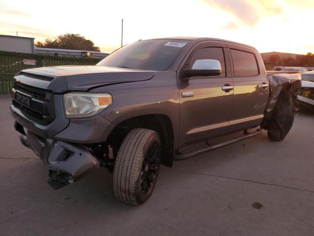 5TFGY5F14EX168677 - 2014 TOYOTA TUNDRA CREWMAX PLATINUM Boz foto 1