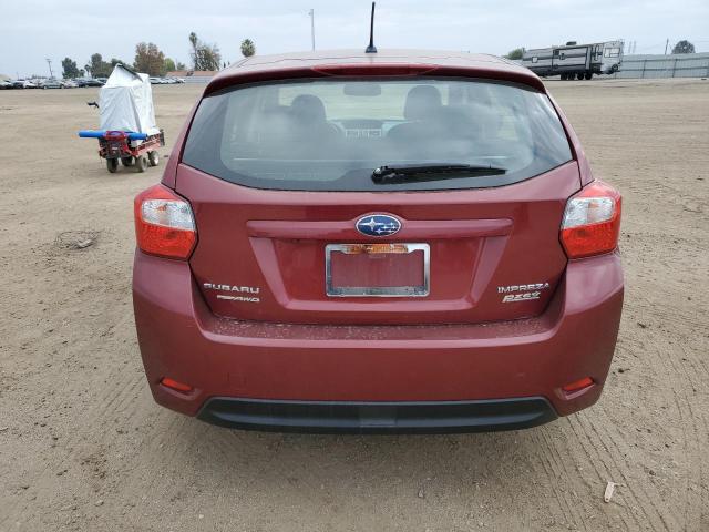 JF1GPAB6XG8333650 - 2016 SUBARU IMPREZA PREMIUM BURGUNDY photo 6