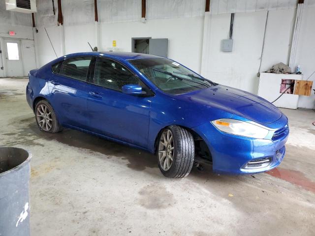 1C3CDFBAXDD346795 - 2013 DODGE DART SXT BLUE photo 4