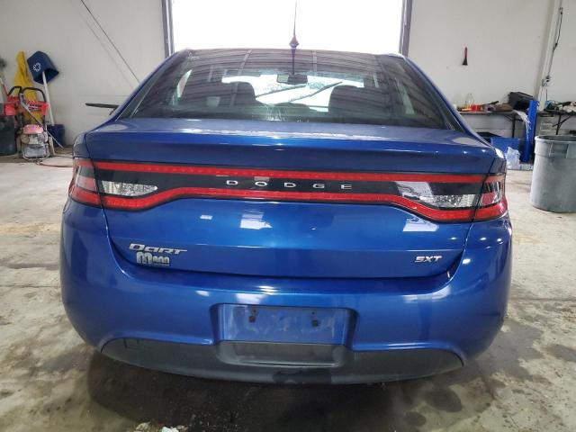 1C3CDFBAXDD346795 - 2013 DODGE DART SXT BLUE photo 6