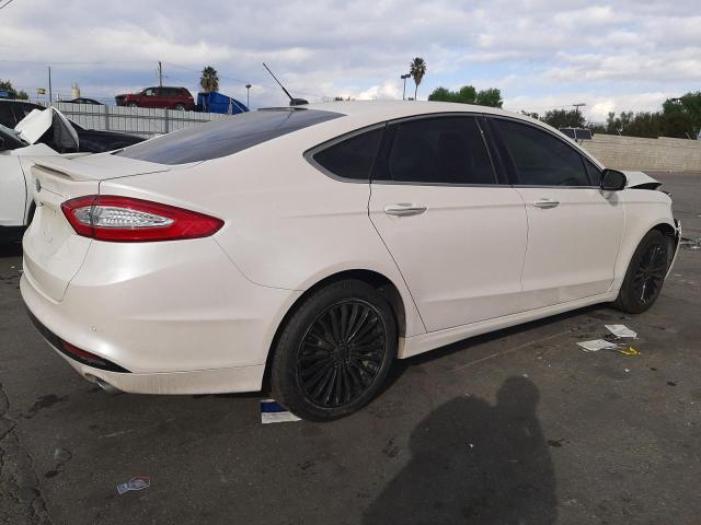 3FA6P0RU4ER366245 - 2014 FORD FUSION TITANIUM HEV WHITE photo 3