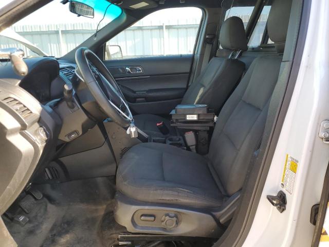 1FM5K8AR5HGB41091 - 2017 FORD EXPLORER POLICE INTERCEPTOR თეთრი ფოტო 7