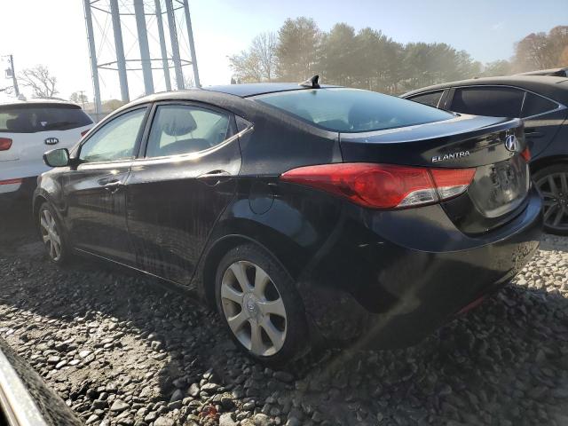 KMHDH4AE4DU688333 - 2013 HYUNDAI ELANTRA GLS BLACK photo 2