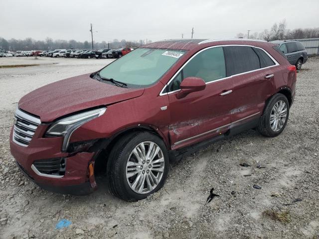 1GYKNCRS7HZ216610 - 2017 CADILLAC XT5 PREMIUM LUXURY MAROON photo 1