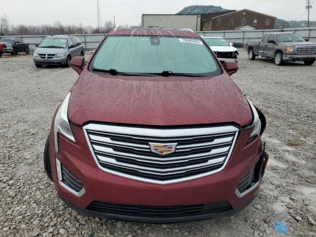 1GYKNCRS7HZ216610 - 2017 CADILLAC XT5 PREMIUM LUXURY MAROON photo 5