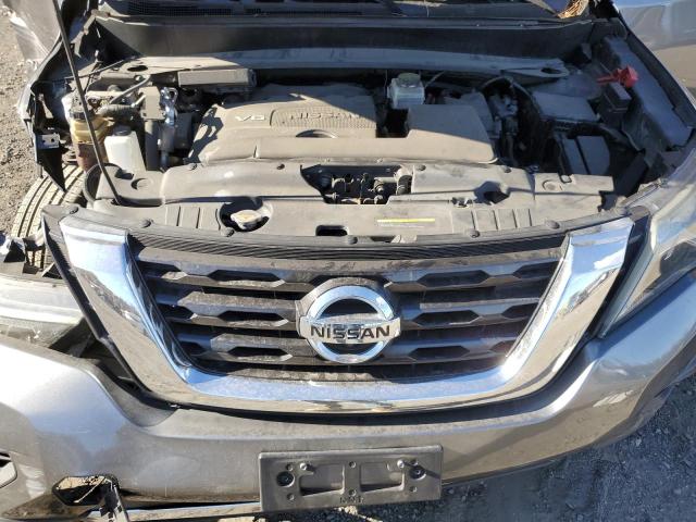 5N1DR2MM3HC640130 - 2017 NISSAN PATHFINDER S GRAY photo 12