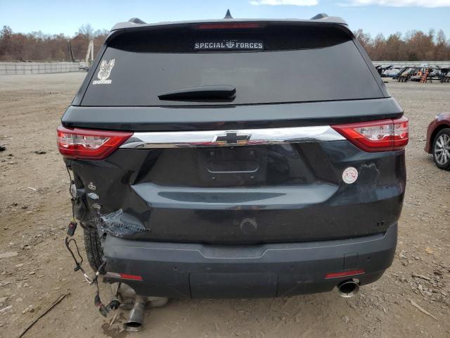 1GNEVHKW5LJ290118 - 2020 CHEVROLET TRAVERSE LT BLACK photo 6