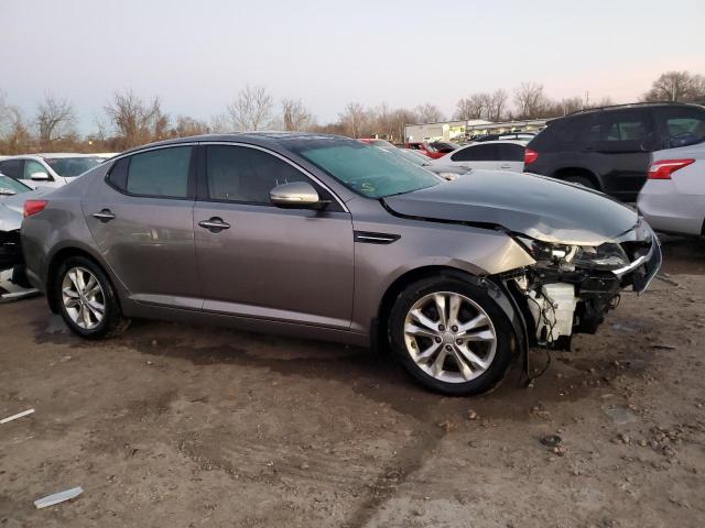 5XXGN4A75CG088405 - 2012 KIA OPTIMA EX GRAY photo 4