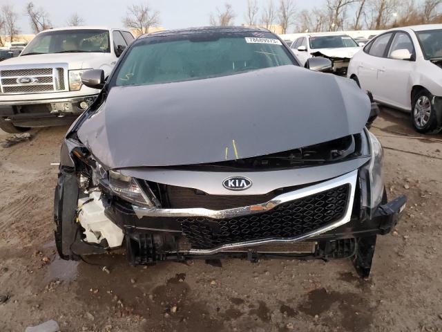 5XXGN4A75CG088405 - 2012 KIA OPTIMA EX GRAY photo 5