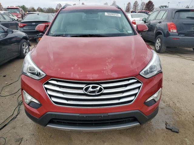 KM8SN4HF8DU018394 - 2013 HYUNDAI SANTA FE GLS RED photo 5