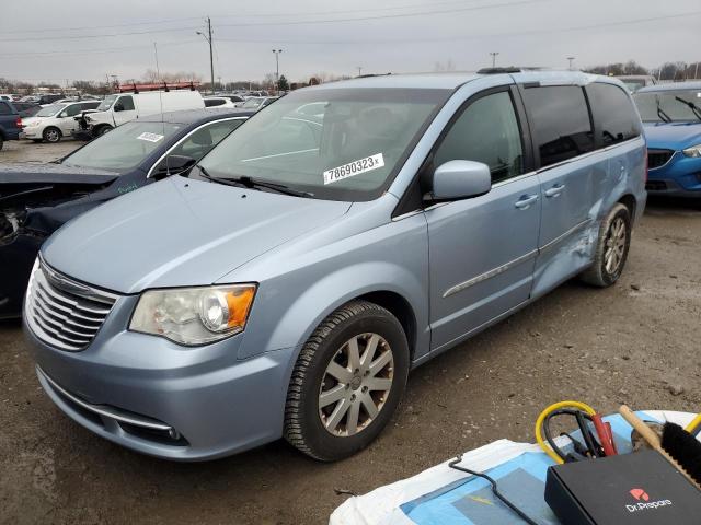 2C4RC1BG5CR387847 - 2012 CHRYSLER TOWN & COU TOURING 蓝色 照片 1