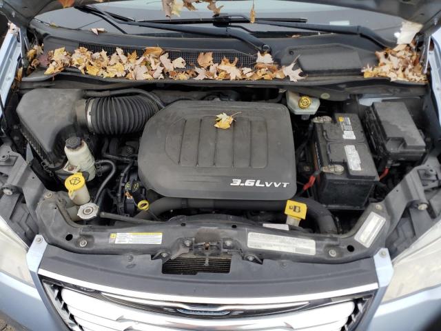 2C4RC1BG5CR387847 - 2012 CHRYSLER TOWN & COU TOURING 蓝色 照片 12