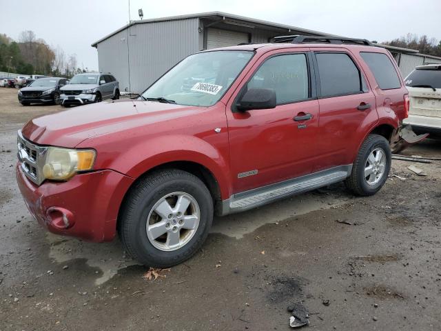 1FMCU93118KB85729 - 2008 FORD ESCAPE XLT RED photo 1