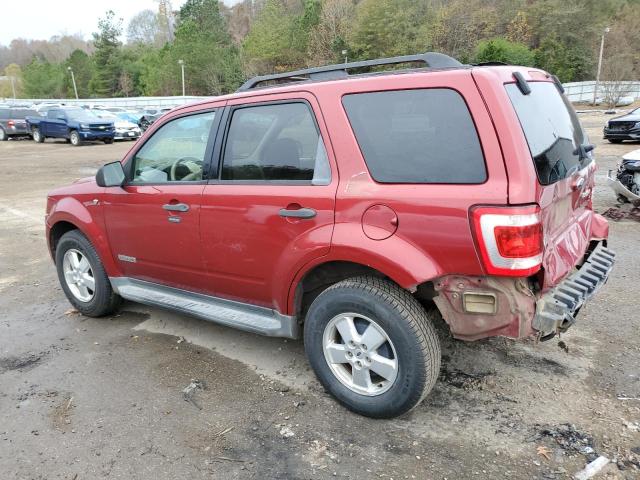 1FMCU93118KB85729 - 2008 FORD ESCAPE XLT RED photo 2