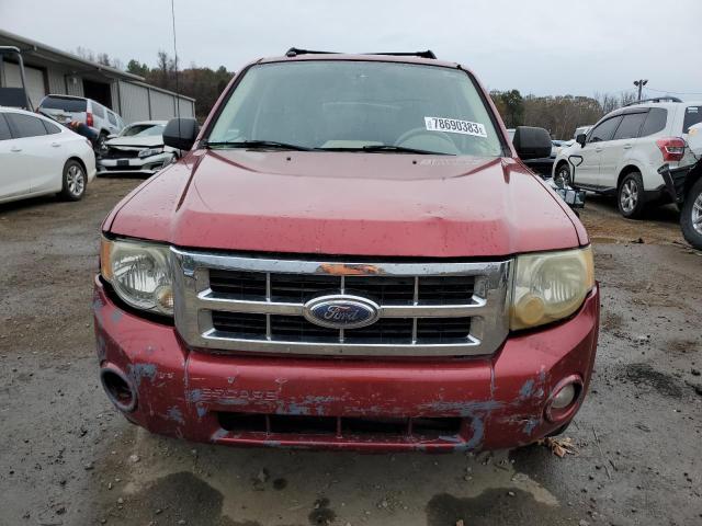 1FMCU93118KB85729 - 2008 FORD ESCAPE XLT RED photo 5