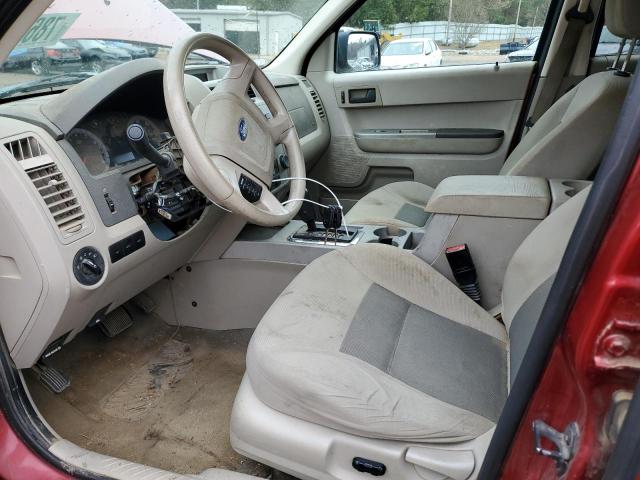 1FMCU93118KB85729 - 2008 FORD ESCAPE XLT RED photo 7