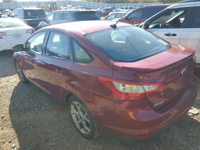 1FADP3F26EL217815 - 2014 FORD FOCUS SE MAROON photo 2