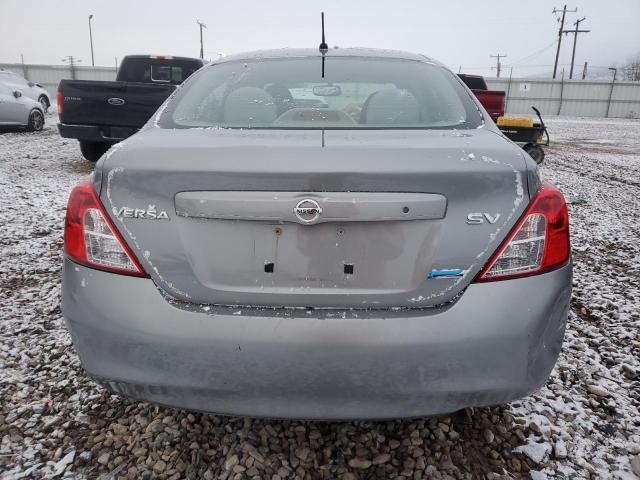 3N1CN7AP8CL854084 - 2012 NISSAN VERSA S SILVER photo 6