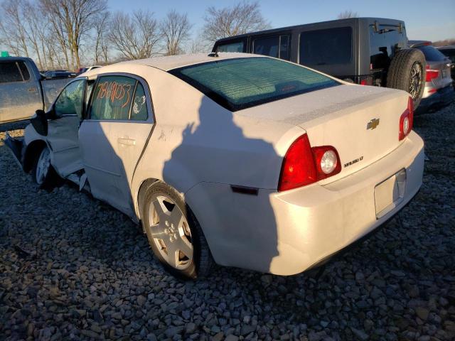 1G1ZD5E76AF112226 - 2010 CHEVROLET MALIBU 2LT WHITE photo 2