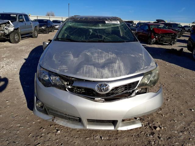 4T1BF1FK5CU140155 - 2012 TOYOTA CAMRY BASE SILVER photo 5