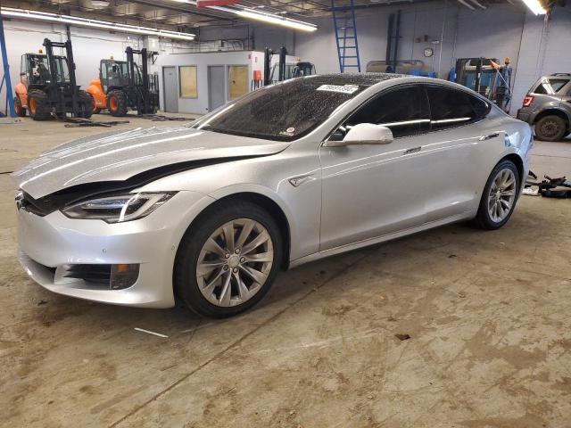 5YJSA1E12GF155254 - 2016 TESLA MODEL S SILVER photo 1