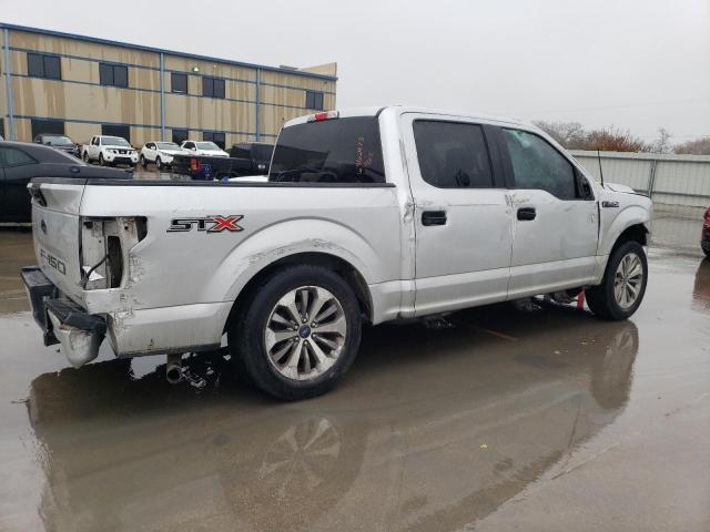 1FTEW1CP6JKF20387 - 2018 FORD F150 SUPERCREW SILVER photo 3
