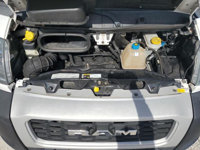 3C6TRVDG8KE510833 - 2019 RAM PROMASTER 2500 HIGH WHITE photo 12
