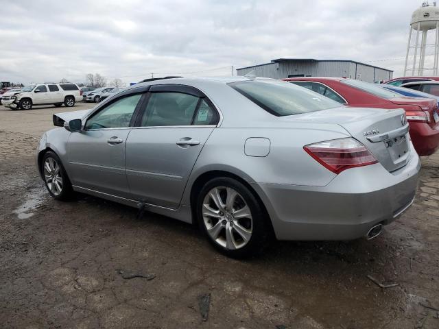 JH4KB2F63AC001796 - 2010 ACURA RL SILVER photo 2