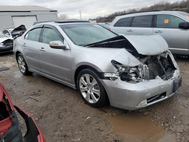 JH4KB2F63AC001796 - 2010 ACURA RL SILVER photo 4