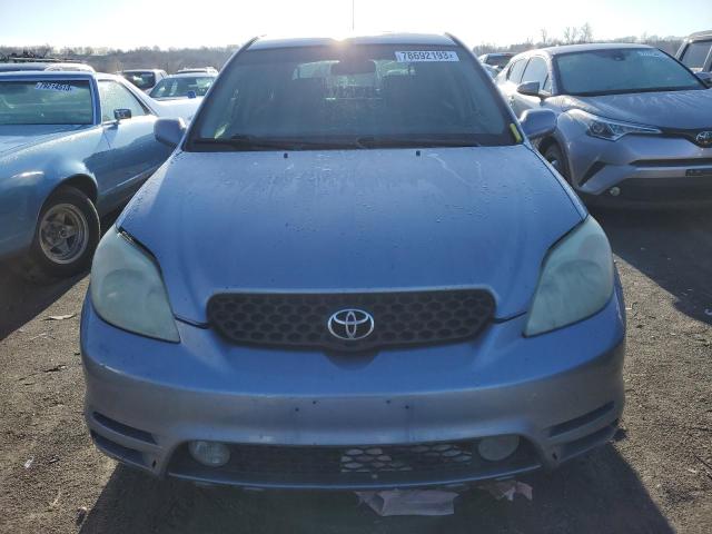 2T1KR32E04C296027 - 2004 TOYOTA COROLLA MA XR BLUE photo 5