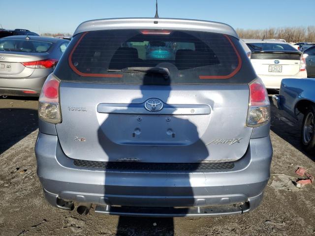 2T1KR32E04C296027 - 2004 TOYOTA COROLLA MA XR BLUE photo 6