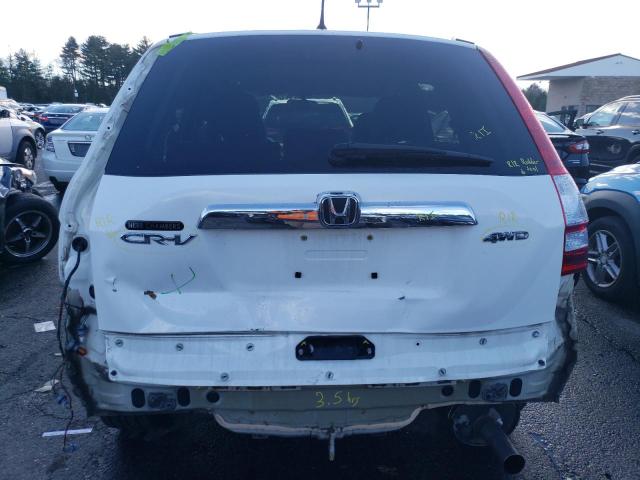 5J6RE4H54BL101845 - 2011 HONDA CR-V EX WHITE photo 6