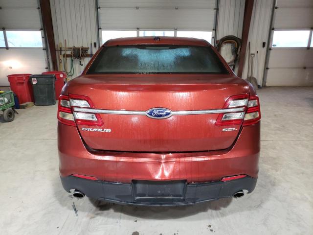 1FAHP2E8XEG177751 - 2014 FORD TAURUS SEL ORANGE photo 6