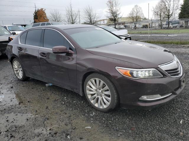 JH4KC1F53EC007036 - 2014 ACURA RLX TECH BURGUNDY photo 4