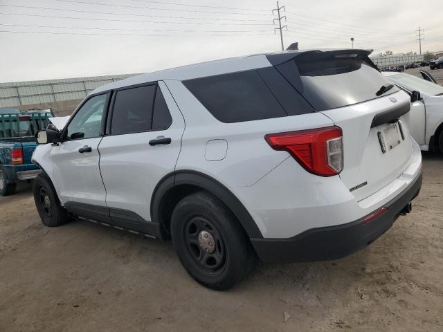 1FM5K8ABXLGD00408 - 2020 FORD EXPLORER POLICE INTERCEPTOR Blanc photo 2