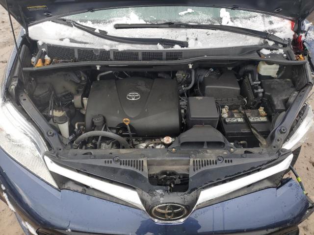 5TDKZ3DCXLS034601 - 2020 TOYOTA SIENNA LE BLUE photo 12