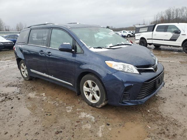 5TDKZ3DCXLS034601 - 2020 TOYOTA SIENNA LE BLUE photo 4