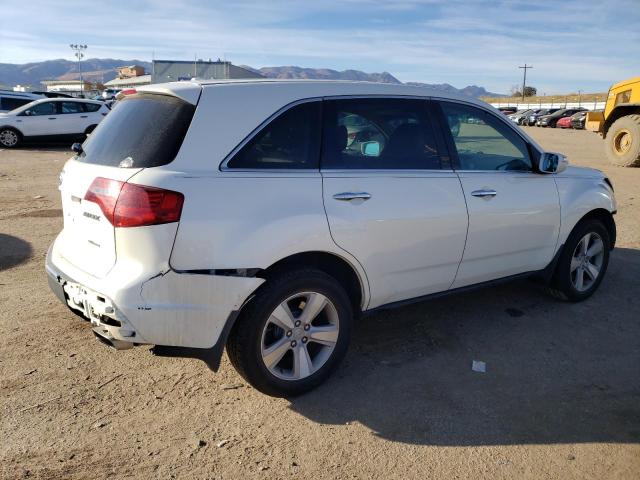 2HNYD2H25BH503976 - 2011 ACURA MDX WHITE photo 3