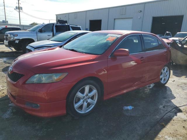 4T1BE46K57U017191 - 2007 TOYOTA CAMRY CE RED photo 1