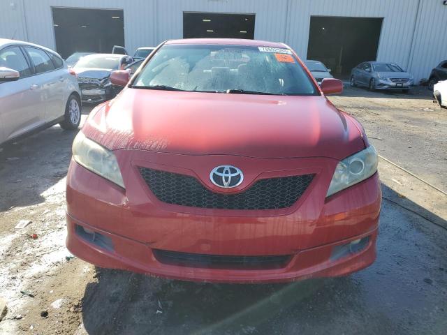 4T1BE46K57U017191 - 2007 TOYOTA CAMRY CE RED photo 5