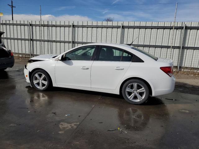 1G1PE5SB8D7295351 - 2013 CHEVROLET CRUZE LT WHITE photo 2