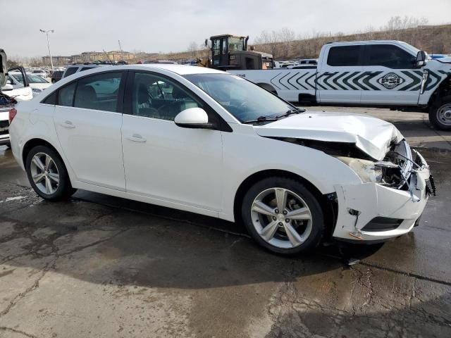 1G1PE5SB8D7295351 - 2013 CHEVROLET CRUZE LT WHITE photo 4