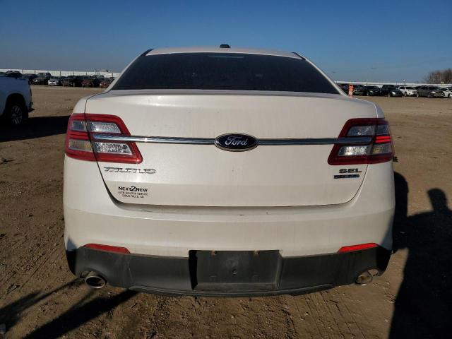 1FAHP2E84EG182279 - 2014 FORD TAURUS SEL WHITE photo 6