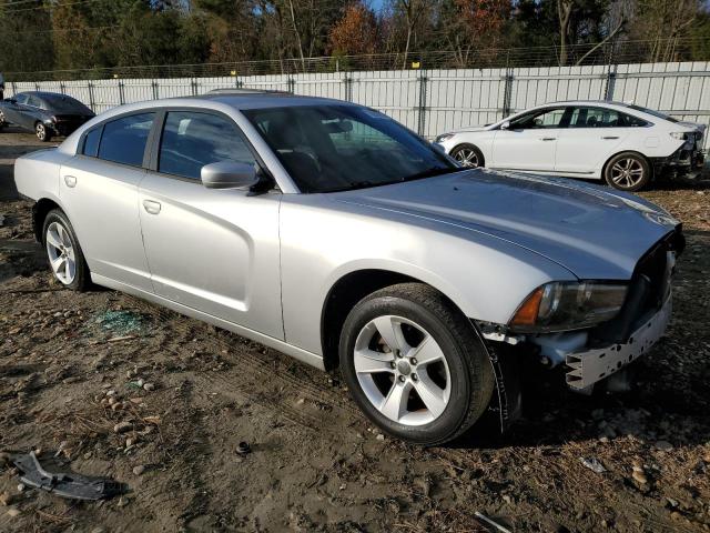 2C3CDXBG3CH121629 - 2012 DODGE CHARGER SE SILVER photo 4