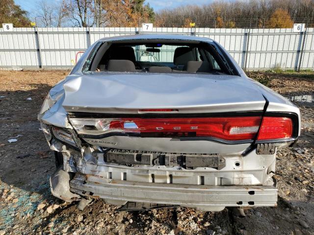 2C3CDXBG3CH121629 - 2012 DODGE CHARGER SE SILVER photo 6