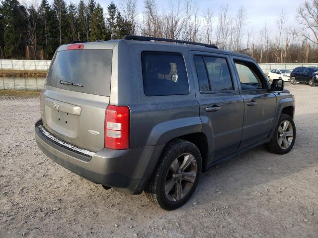 1C4NJRFB1CD541846 - 2012 JEEP PATRIOT LATITUDE GRAY photo 3