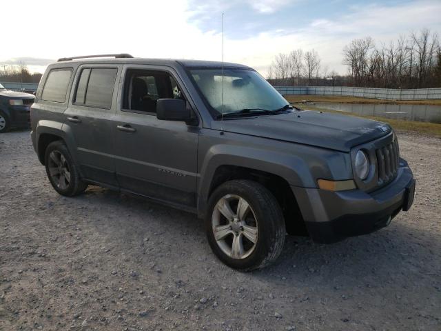 1C4NJRFB1CD541846 - 2012 JEEP PATRIOT LATITUDE GRAY photo 4